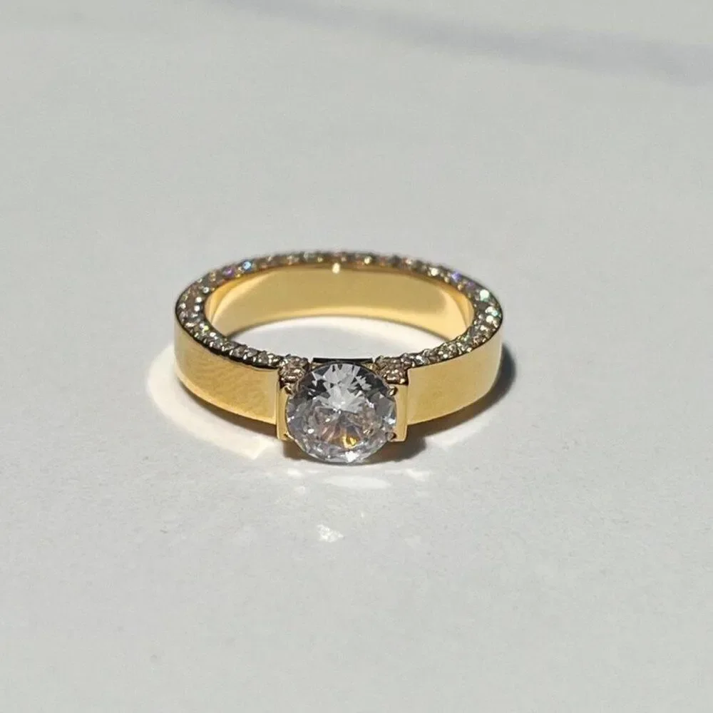 New! “Amelie” Gold Ring